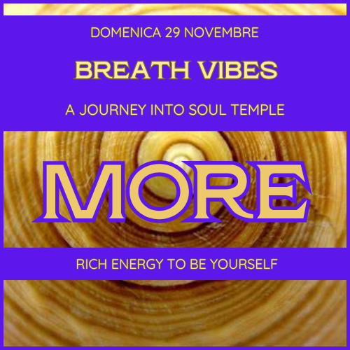 WORKSHOP: MORE breath flow