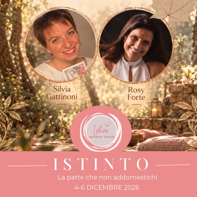 LAHIRI GRUPPI: ISTINTO La parte che non addomestichi
