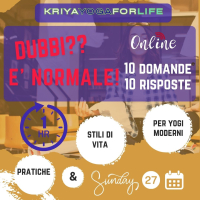 ON LINE KRIYA YOGA FOR LIFE : DUBBI? E' NORMALE. 10 DOMANDE-10 RISPOSTE