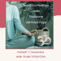 IMPARA A MEDITARE NELLA TRADIZIONE DEL KRIYA YOGA: 